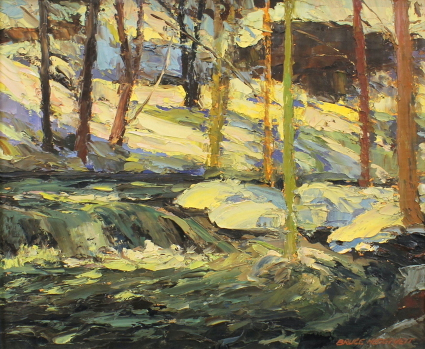 Spring Sketch on Chelsea Creek