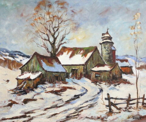 Winter Barn II