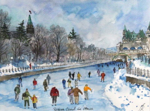 Rideau Canal in Ottawa